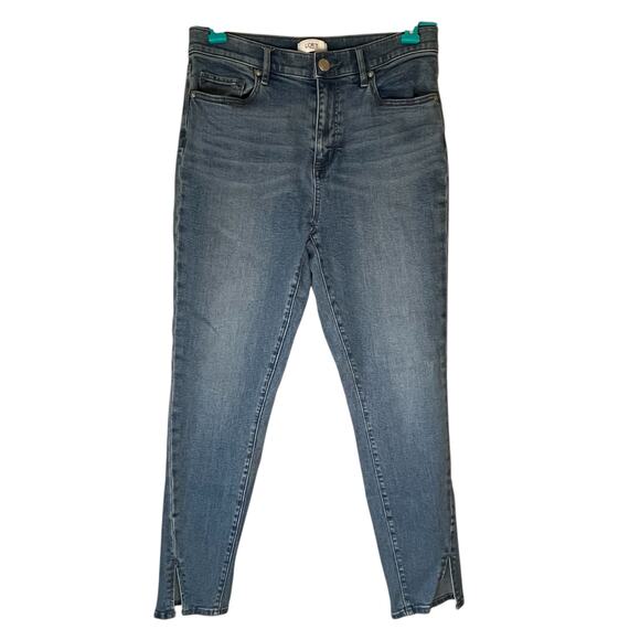 Loft Light Wash High Rise Skinny Ankle Jean Size 6 - Picture 1 of 14